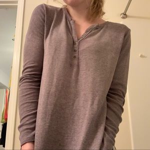 lavender long sleeve shirt